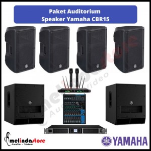 Paket Auditorium Speaker Pasif Yamaha CBR 15 | 4 Speaker 2 Subwoofer